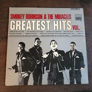 Smokey Robinson & The Miracles Greatest Hits Vol. 2 Vinyl Record‎ Album